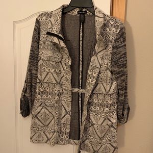 Buckle 3/4 Sleeve Coat